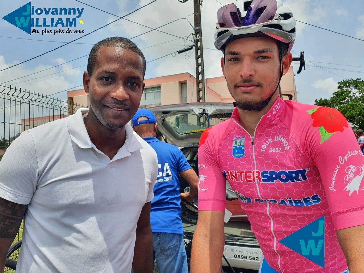 WilliamJiovanny's tweet photo. Avec #AxelVILLERONCE de la #JC231, vainqueur de la 16eme édition du tour cycliste junior de #martinique
Bravo à l’association JC231 de la #villedurobert pour cette belle manifestation.
#Auplusprèsdevous https://t.co/umnO3Drsv6