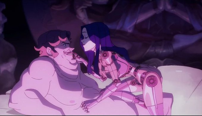 esse ep aqui de love death & robots- https://t.co/XGHavcBlb7