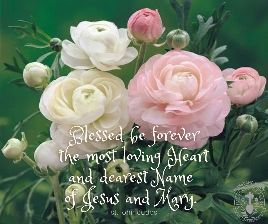 heartsonfireph's tweet photo. Blessed be the heart of Jesus and Mary!
Please like and share! ❤ ❤ ❤
#stjohneudes #formjesus #jesusandmary #catholic #saintquotes #Katoliko #pinoy #eudists #CJM #eudista #eudistes #liveJesus #manila #Katoliko #vocation #bokasyon #heartsofjesusandmary https://t.co/CtkWoiBZkR