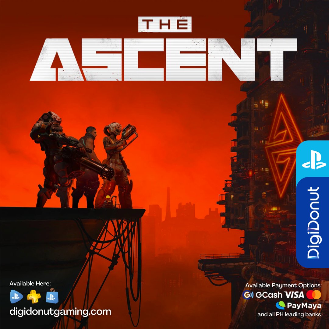 DigiDonutGaming's tweet photo. ❗️Meet new allies + enemies and find loot as you explore the brimming world of The Ascent w/ a DigiDonut! 🍩

➡️  Use code HIDIGIDONUT on checkout for 25 pesos off your order!

Payment via Credit/Debit card, GCash, Maya or Bank Transfer

Happy gaming! #gamecredits  #gamecreditsph https://t.co/xILweCKUW1
