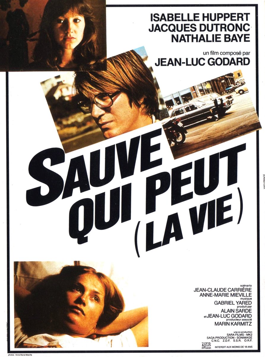 CineObsessions's tweet photo. We did an Isabelle Huppert triple feature for my girlfriend’s birthday:
1) Every Man for Himself (1980)
2) Coup de Torchon (1981)
3) La Cérémonie (1995) https://t.co/CS0wI1VVqI