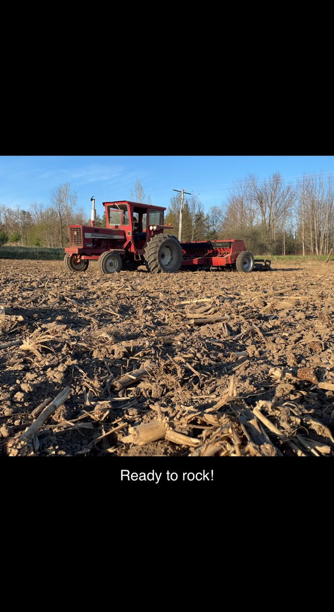 46 acres of barley in on a perfect Friday!