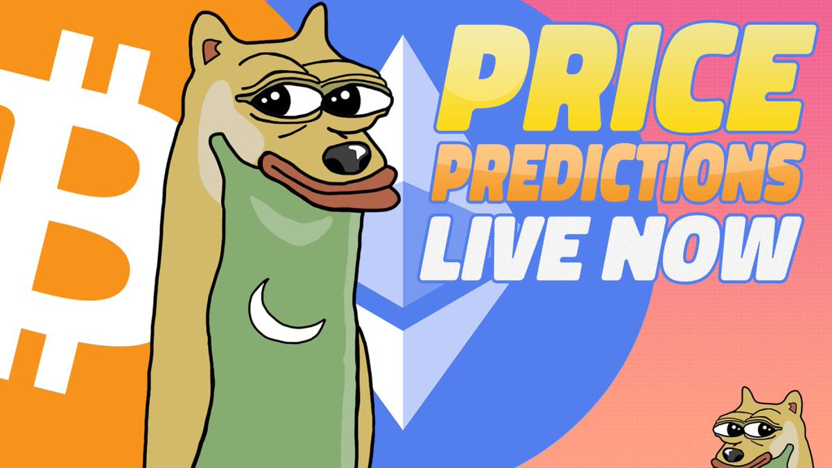 🚀 Binary Predictions is Live! 🚀

Predict whether the price of BTC / ETH will be higher or lower after a set period of time.

smoltinginu.com/predict

- ETH: The prediction time period is 1 hour
- BSC: The prediction time period is 10 minutes

jussa $SMOL ting 🐸🐕