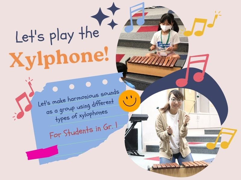 NagoyaIS's tweet photo. Let's play the xylophone! We will be using different types of xylophones to make harmonious sounds as a group. 
To learn more about NIS Summer Program, please visit here ->  https://t.co/acINnDMH7N https://t.co/zlM5d73Fb6