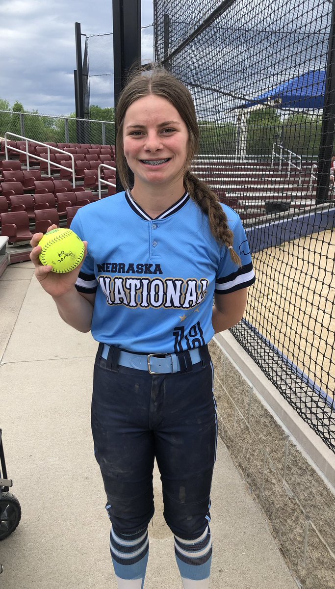 NENational08's tweet photo. Finished the 14A Quad Cities tournament by losing a battle of a game, 2-1, in the semifinal. Maizey C. with her 1st ever π£ in the previous bracket game. Stay tuned for many more from her in the future!
Next weekend: PGF Swing Into Spring
#NationalPride https://t.co/ZDNnmE8Lf3