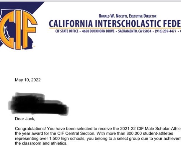 MCPFootball's tweet photo. Extremely proud to announce that Jack Susank has been named CIF Central Section Male Athlete of The Year!! @JSusank @HensFootball @MCP_Athletics @mcp_thefinest @MCPActivities https://t.co/mNnTB0Nicl