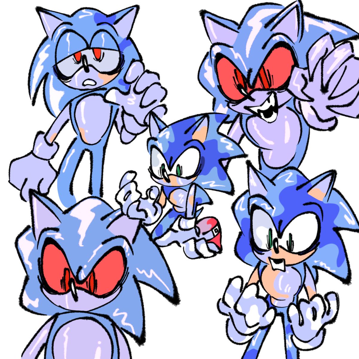 eyembby's tweet photo. metal virus doodles #sonic https://t.co/jlK1buVQgT