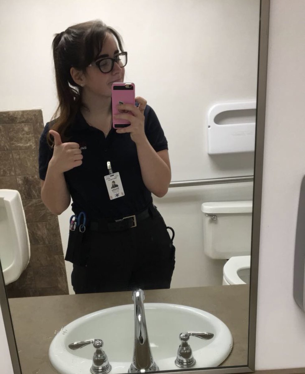 gettpants's tweet photo. First pic: 2018, doing first ride along for EMT class 
Second pic: 2022, doing rotation in the cath lab for paramedic class 

Happy EMS week! https://t.co/7UzXzvYC2r