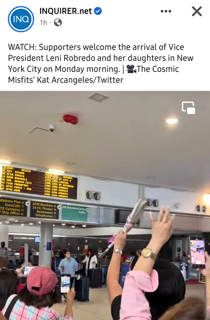 KimIndar's tweet photo. So every move ni Leni while in NY, nasa news? Hindi ako magtataka kung pati paggamit niya ng CR ay makikita natin. 🙄🙄🙄 https://t.co/30WSxqzwuj