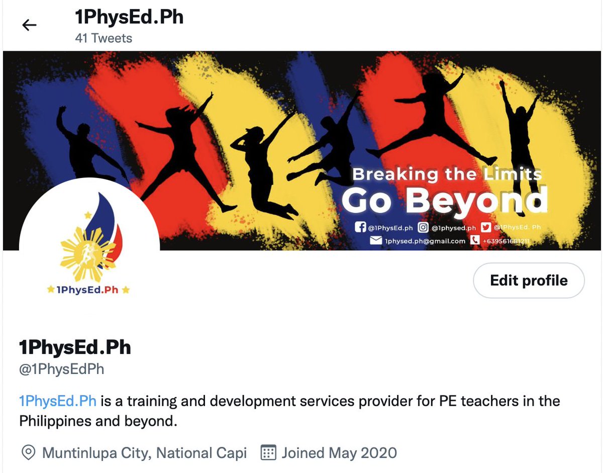rizzapiccio's tweet photo. RT is appreciated! 💛
Good morning, Twitter PLN! 
Please show some love and follow our @1PhysEdPh Twitter account! #Physed #PE #PhysedPLN #edchat #learn #PLN 
Thanks! https://t.co/wCQPNnGJFj