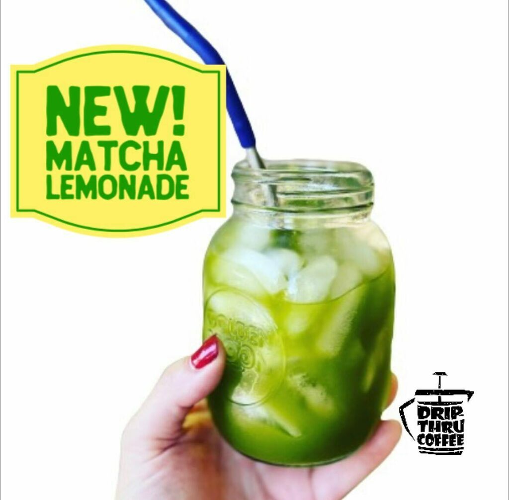 DripThruCoffee's tweet photo. Introducing #matchalemonade by @twoleavestea, our exclusive tea provider!
๐๐๐๐๐
Available in 12oz and only 40 calories per serving. Delish!
#morethancoffee
#summeriscoming
#shakennotstirred https://t.co/JgscYtzV9m https://t.co/CP481Zl7oz