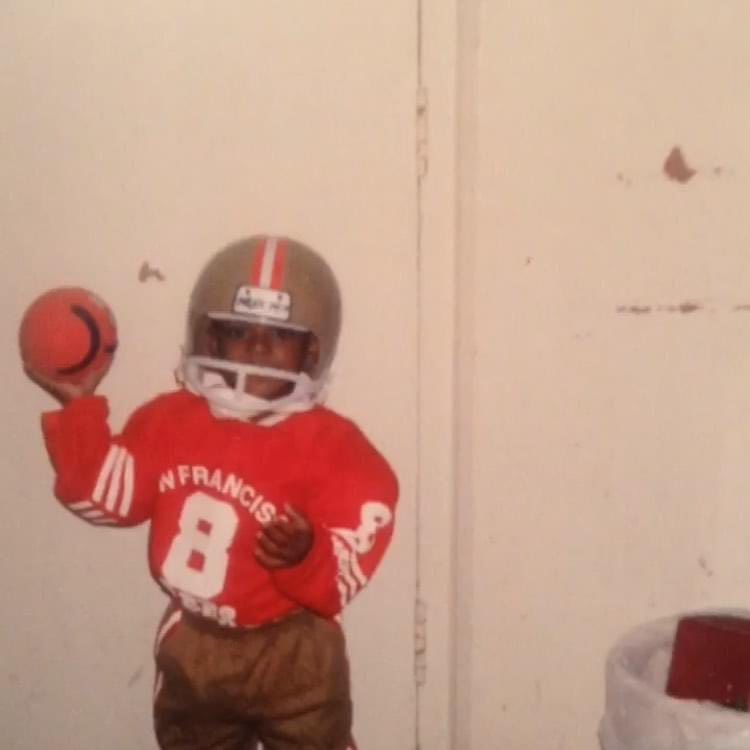 BBADunn's tweet photo. Should’ve showed Steve this when I met him 😂
I really bleed this Niner shhh it’s inked on me 🗣🗣🗣 #FaithfulUp #Since92 #BangBang #NinerGang #Throwback #explore @49ers @49erswebzone https://t.co/E7fr3vNboB