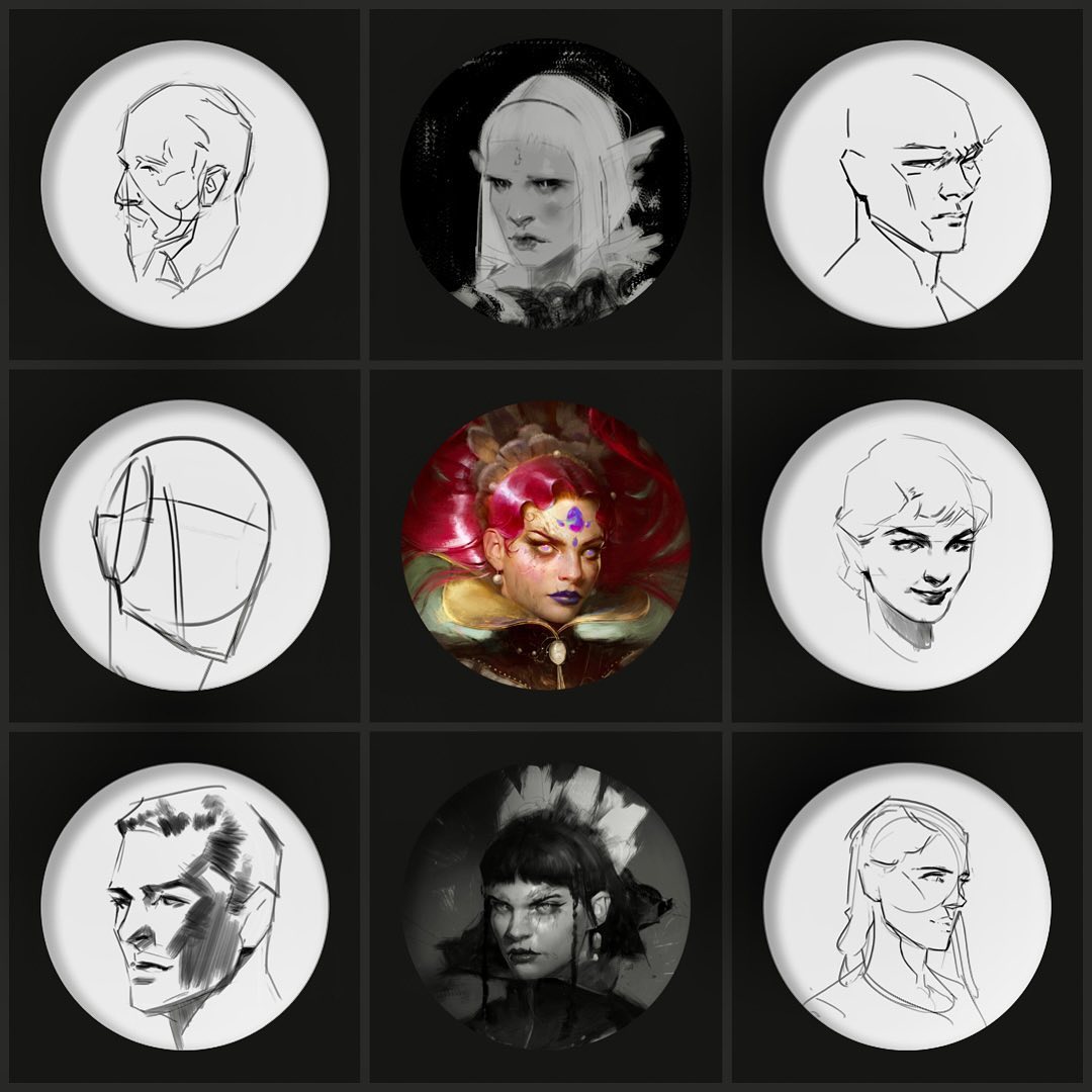 learnsquared's tweet photo. MUGSHOTS - Grab a mug of your favorite brew and sit tight because there’s not long left for PAINTING PORTRAITS with @artwalshy as our new course is dropping TOMORROW! Hit the link to grab your seat https://t.co/pbxoMMj96e
#learnsquared #portraits #sketch #draw #danielwalsh https://t.co/HV4za9uVGv