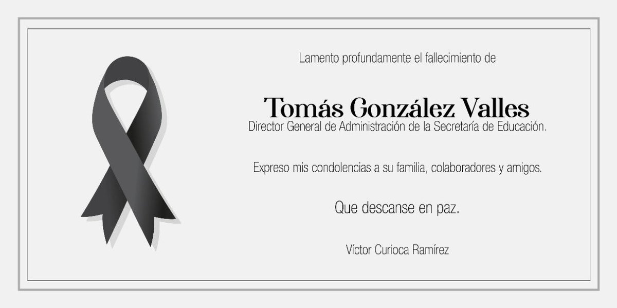 vcurioca's tweet photo. Descanse en paz Tomás, extraordinario compañero y amigo. https://t.co/AoAI2mRc2l