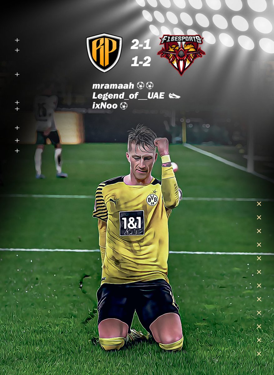🆚 | @F16_FIFA 
🏆 | @La3eb_Esports
🛡️ | Round 9
✈️ | 2-1 ✅
🏠 | 1-2 ❌