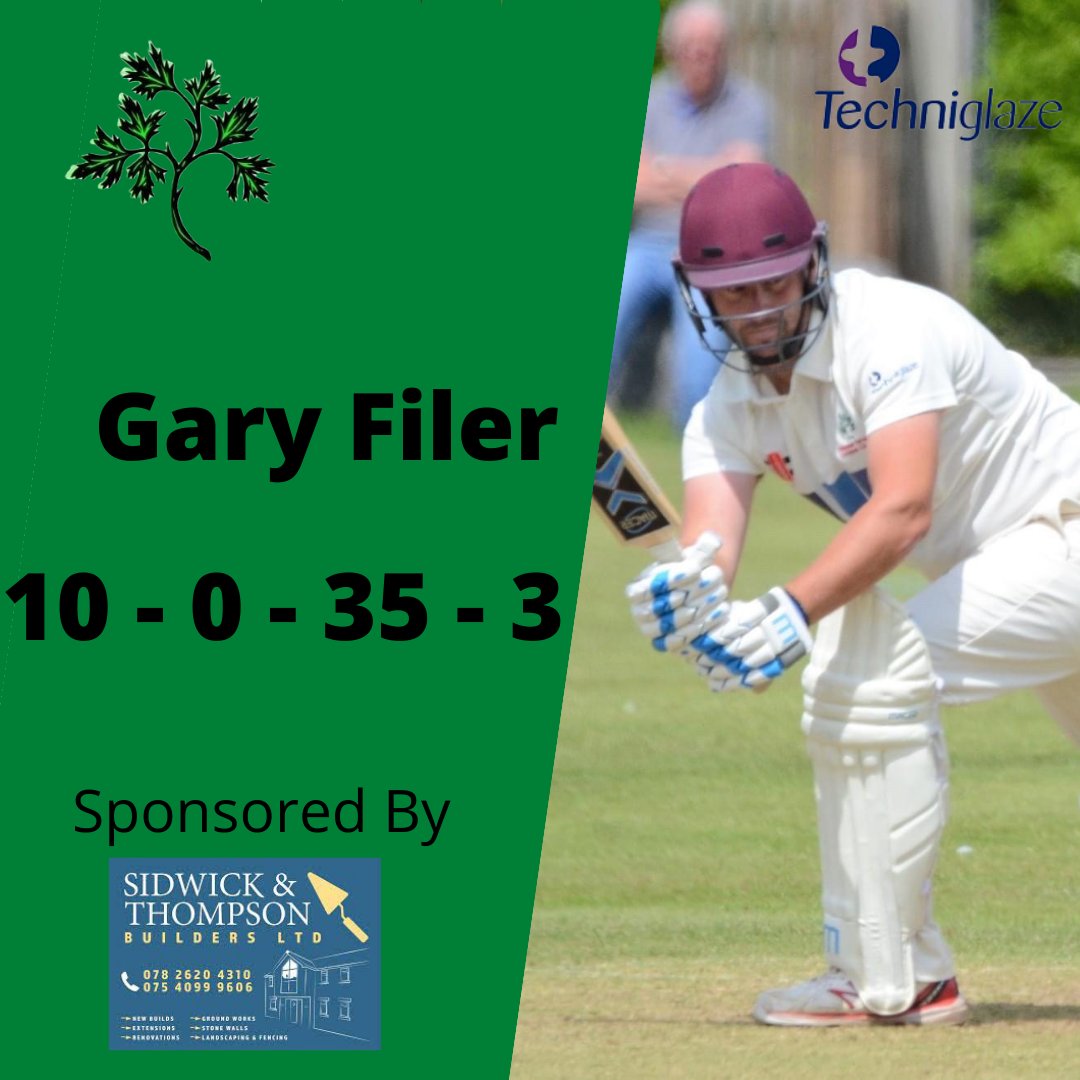 MidNortonCC's tweet photo. 🏏 Some superb performances this weekend!

@filer_gary with 3-35 with his 10 over spell opening for the 1s
Chardy doing what Chardy does (again!)
@callumbicknell3showing his skills with the ball almost winning the game for the 3s
Alex G giving the 3s something to defend! 💚 https://t.co/tdTrhv066f