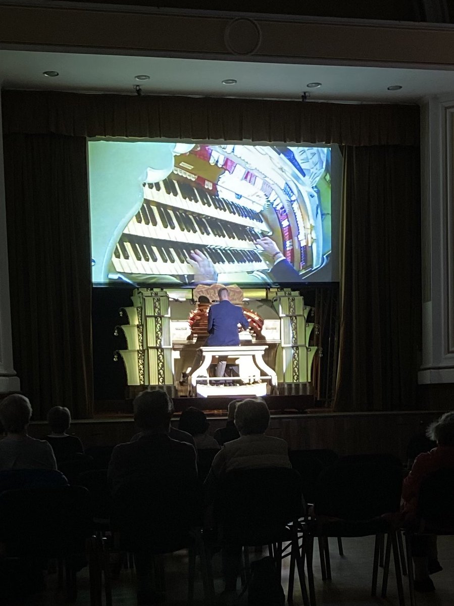 SCOTWurlitzer's tweet photo. A wonderful concert by Simon Gledhill at SCOT today. Thanks to all who attended. https://t.co/OUOmfGYDZd