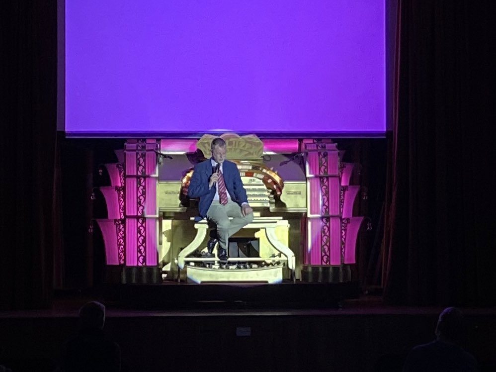 SCOTWurlitzer's tweet photo. A wonderful concert by Simon Gledhill at SCOT today. Thanks to all who attended. https://t.co/OUOmfGYDZd