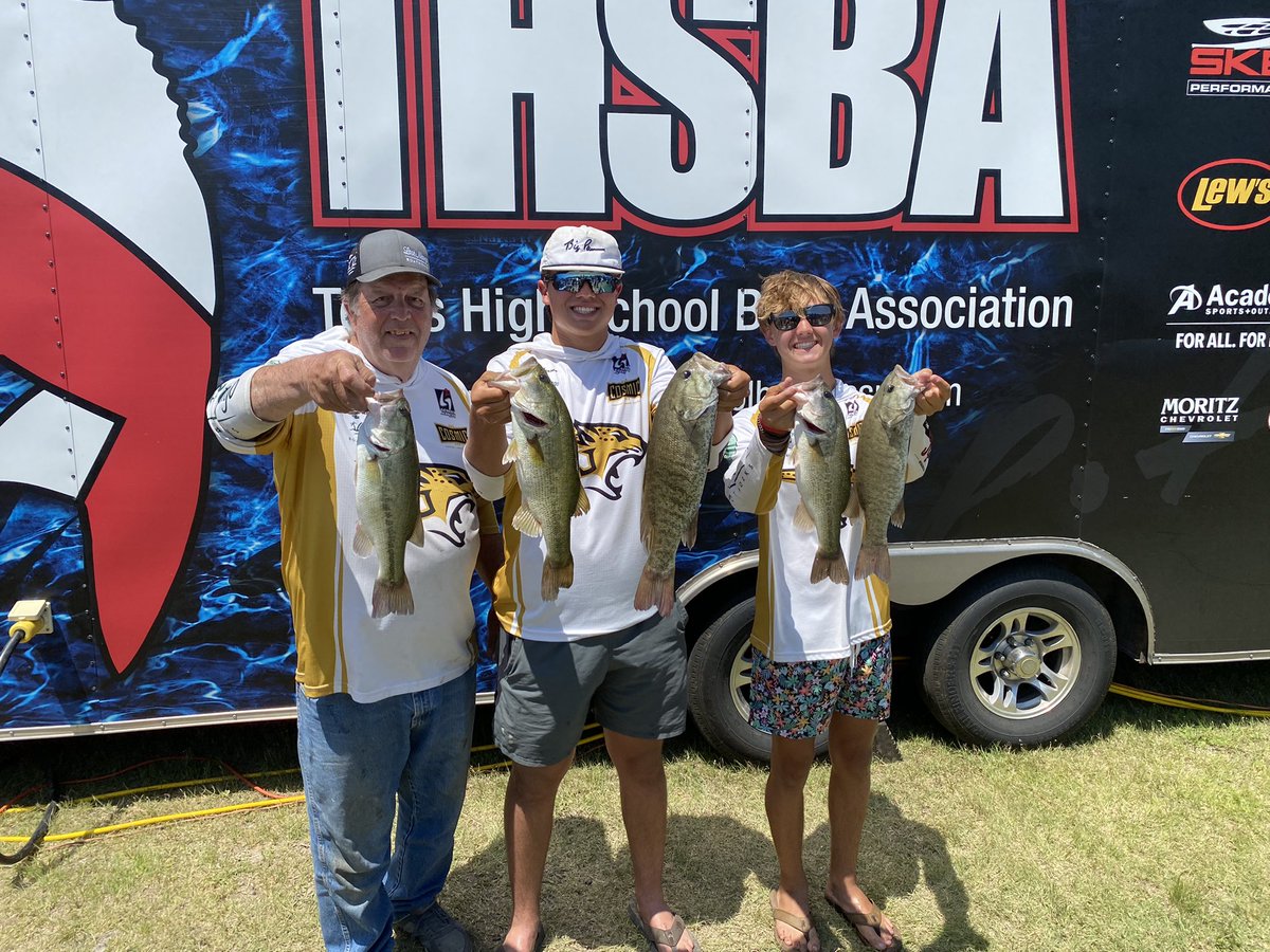 dena_jansen's tweet photo. It’s a 21st place finish out of 325 boats at the THSBA State Tourney!

Amazing start for the Johnson HS Bass Club in its inaugural year. So much to be proud of for Trace, Riley and Boat Captain Sid! 🙌🏻 
@FfaJohnson @_JaguarBaseball @MikschBrett @drwrighthays https://t.co/DxH3nyBp4i