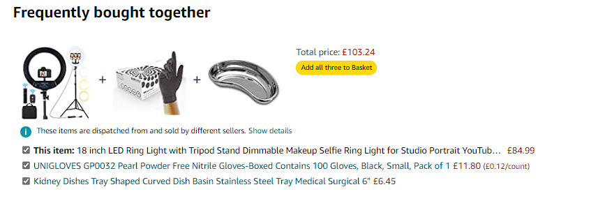 Seriously... Why are people buying these together?