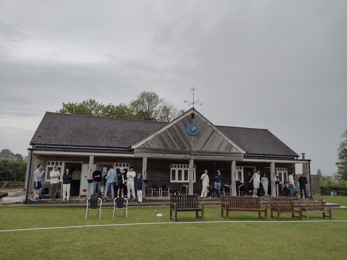 The rain looked like getting in the way but a great, fairly close game in the end against <a href="/AuthorsCC/">The Authors CC</a> at lovely Great Tew. Dave Busby bowling like a dream...