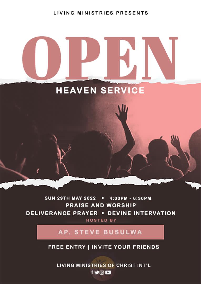 LMCI_Official's tweet photo. You are invited! #OpenHeaven #KingdomMindset #HolySpirit https://t.co/Js6UnnErGx