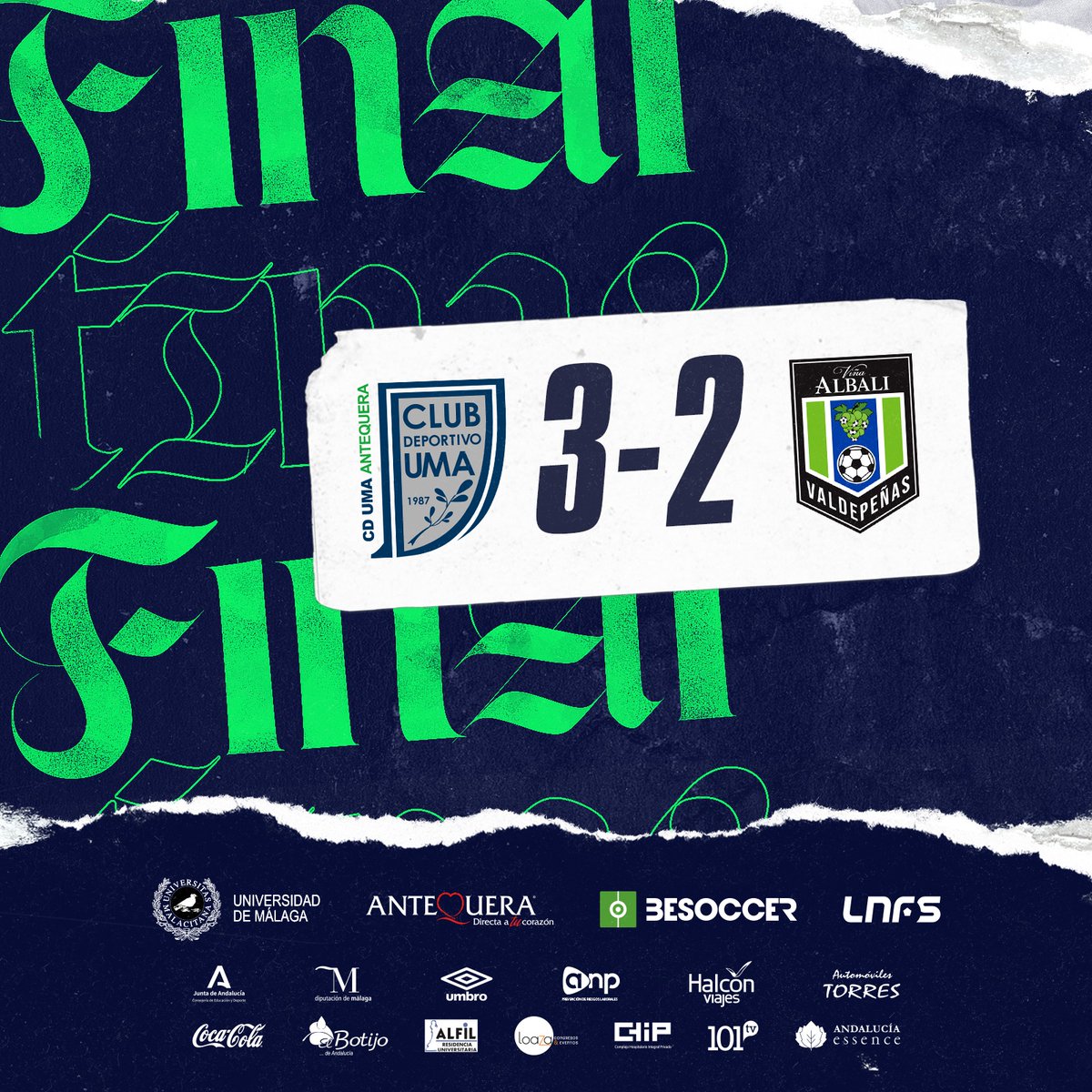 Heredia 21 Málaga Ciudad Redonda FS tweet media