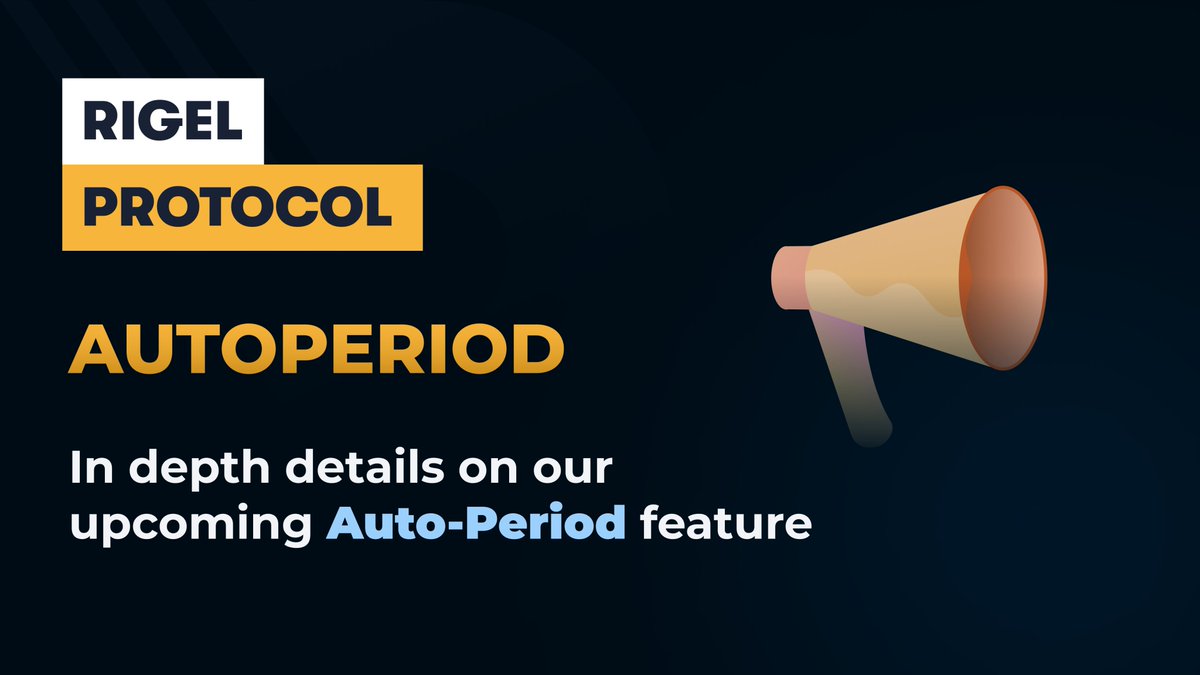 🎉🎉Automating your defi trading/investing has never been easier. 
⏳The Auto-Period Feature Launches : 24th May,2022. 
🦄Details : bit.ly/3PgQd6F🕵️‍♂️
#DeFiProject #BSC #DEX #Polygon #Terra 
/1