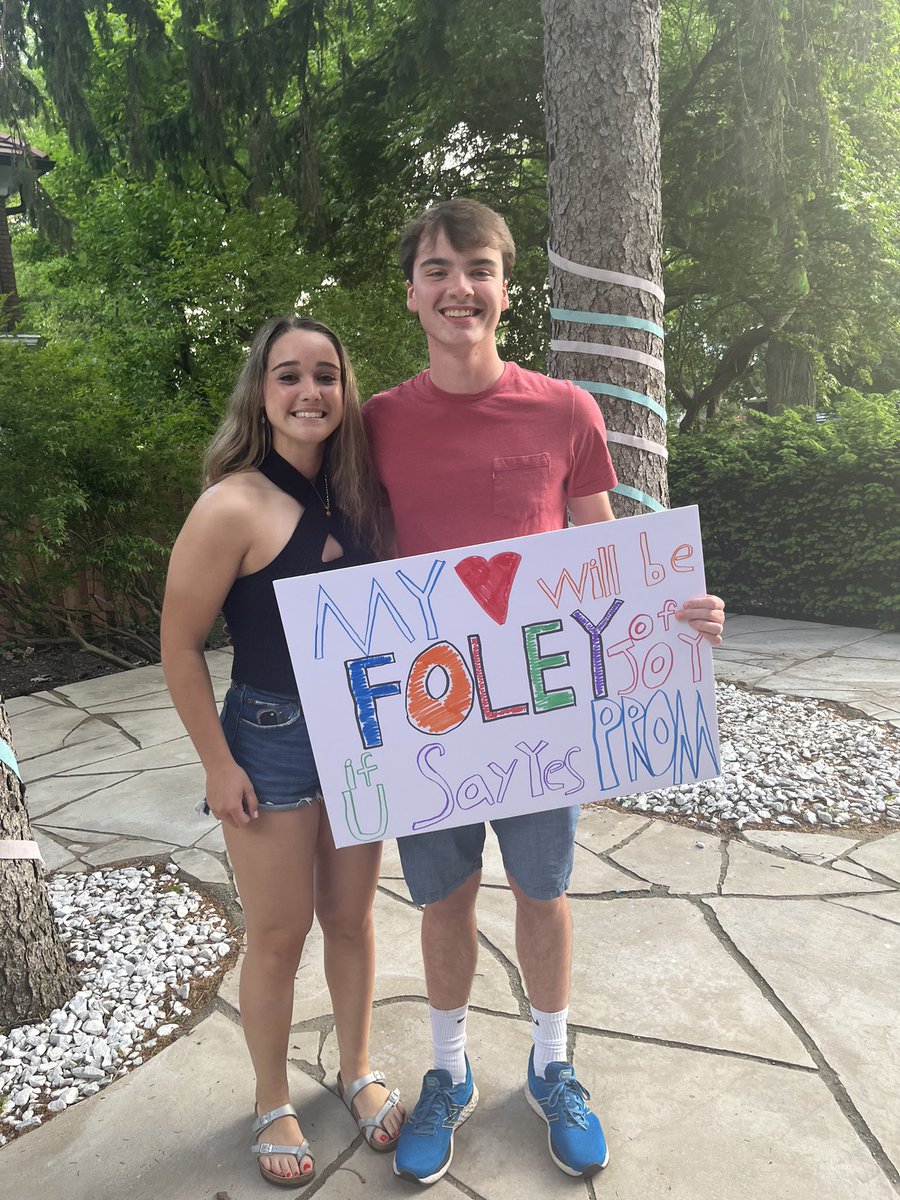 Connor Mo with the Flow gets to Go with Rachel Fo(ley) to prom!! 🥳🤩😁🌟