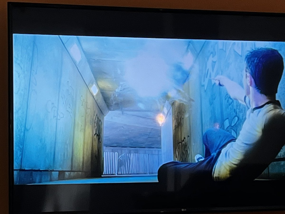 cheapseatcast's tweet photo. It’s been a busy and fun day. Did my church gig then had a boat driving lesson. Mowed the lawn and #listened to @DickTalesPod 
#nowwatching #HarryPotter #orderofthepheonix with the fam because my boy just finished reading the book https://t.co/b8fH7tkgyk