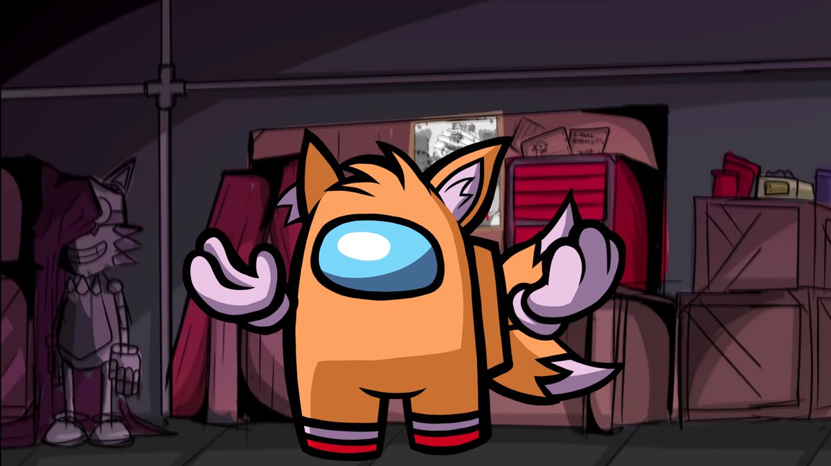 MateoUdark's tweet photo. I made a reinvention and put the soundtrack in the background 
Twitter secret story mod officer 
@FunkinMashed 
song made by @RandoHorn
#FNFSecrets #fridaynightfunkinfanart 
#fridaynightfunkin https://t.co/304SwWFWss