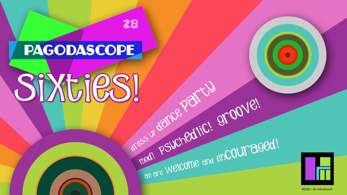 Dr_Abstract's tweet photo. PagodaScope Party!  Sixties Dress-up Theme!  Lots of Mod / Psychedelic etc. to get our groove on!  Welcome all you Flower Child Hipsters!  Let's make a Happening!  See the event in the Abstraction Channel https://t.co/TuyqsEbHcf

#AltspaceVR #VR #PagodaScope https://t.co/yqAUeOa0fS