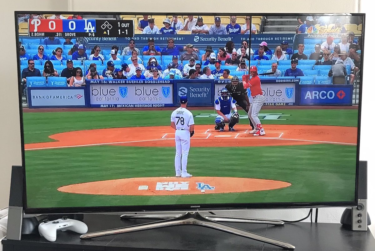 KylinNicole11's tweet photo. #ATTwitter Today was a first for me. One of my former high school students was called up to the Major League today. Today was his first major league start for the LA Dodgers!!!! Congratulations @mgrove_2 #proudATC https://t.co/2CgqCMRsfi
