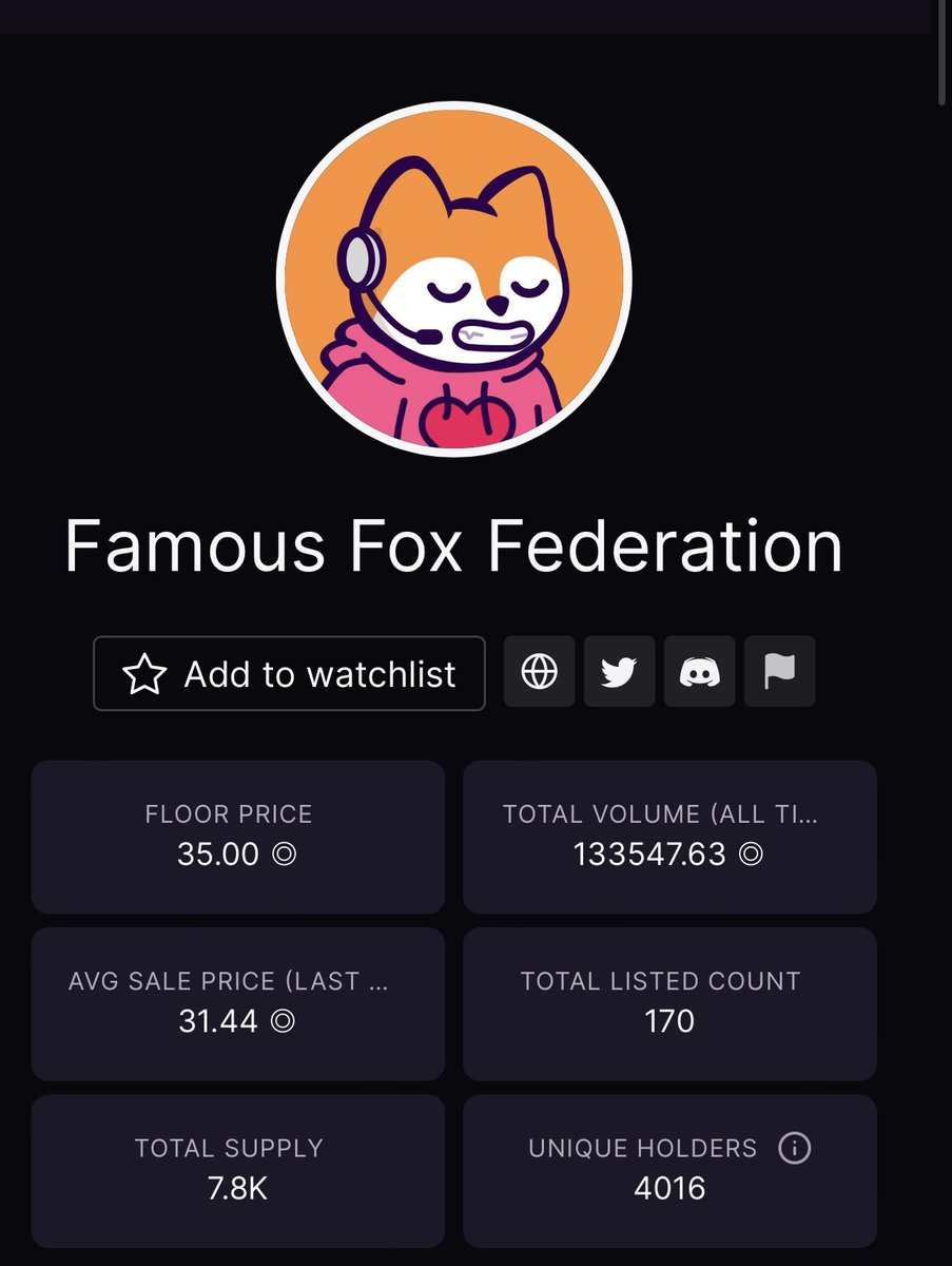 theBigRKN's tweet photo. Foxes did it, smoked through 30 SOL wall overnight and now sitting in a good position to be sent

17 Foxes to 40 SOL fp 
57 Foxes to 50 SOL fp

Listings continuing to melt https://t.co/Lbx34bJiw5