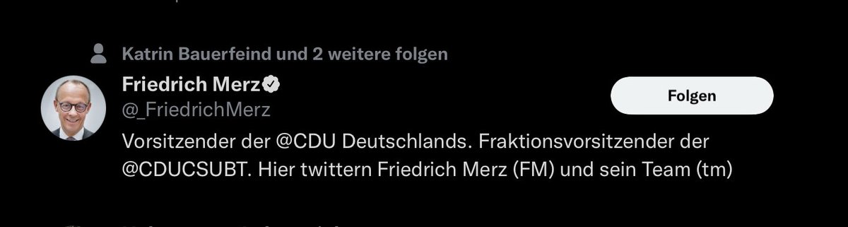 warum folgt man so jemand?