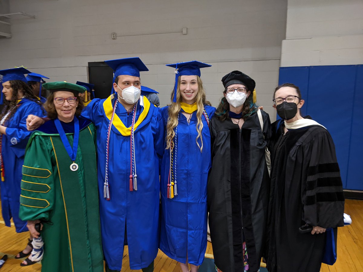 MarymountMath's tweet photo. So proud of our mathematics graduates Colleen Corbet and Joey Scafetta🎉🎉🎉 https://t.co/MTuirkkGOh