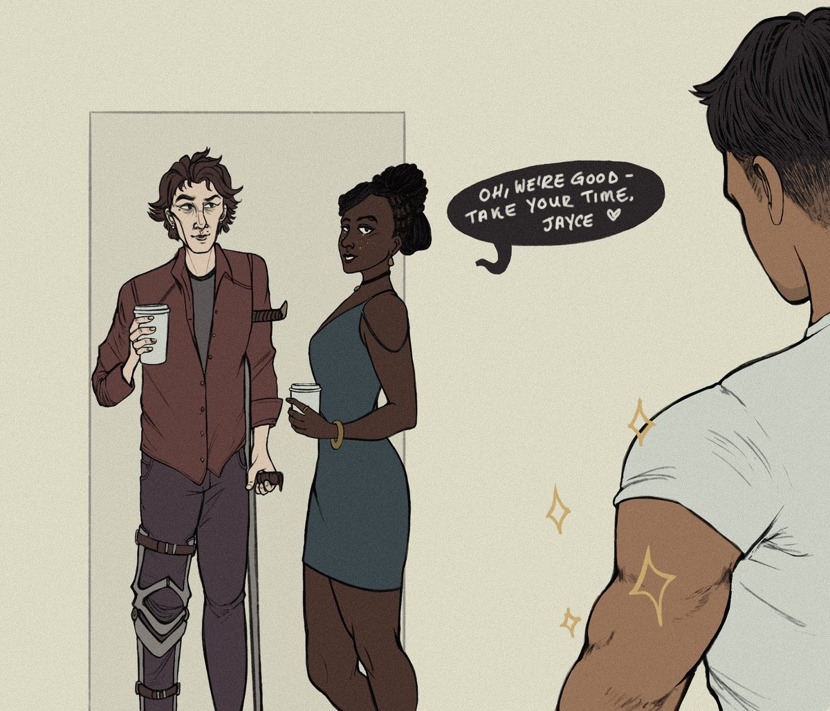 Managed to get this done for #meljayvikweek Day 8!

Just a little Baker!Jayce AU

#jaycetalis #viktor #melmedarda #meljayvik