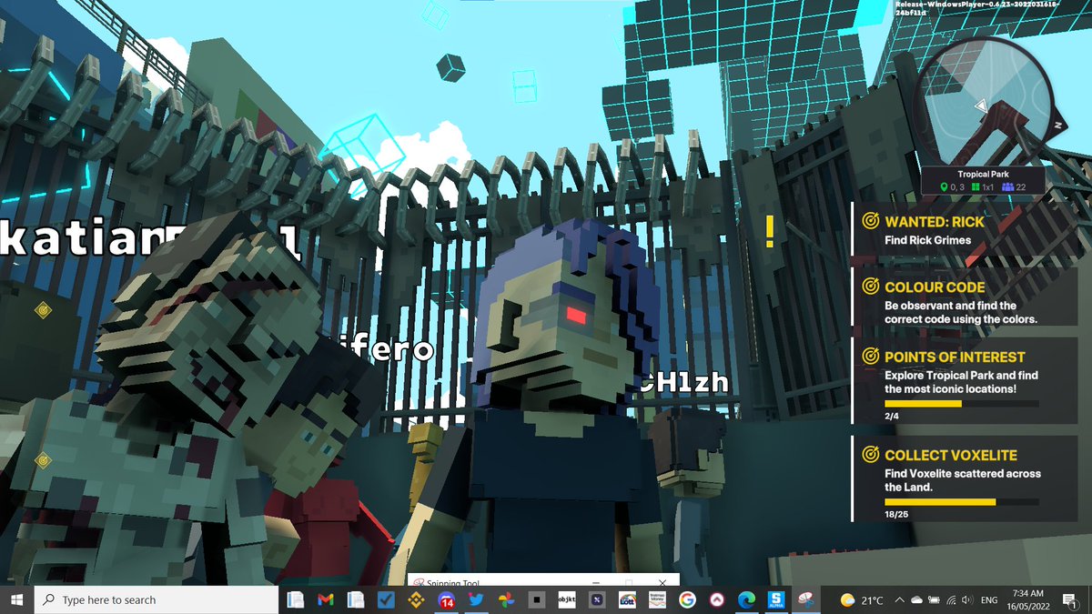 Leedavidson1987's tweet photo. @TheSandboxGame Bring on the Zombies! Sandbox style! https://t.co/B4TkYyific