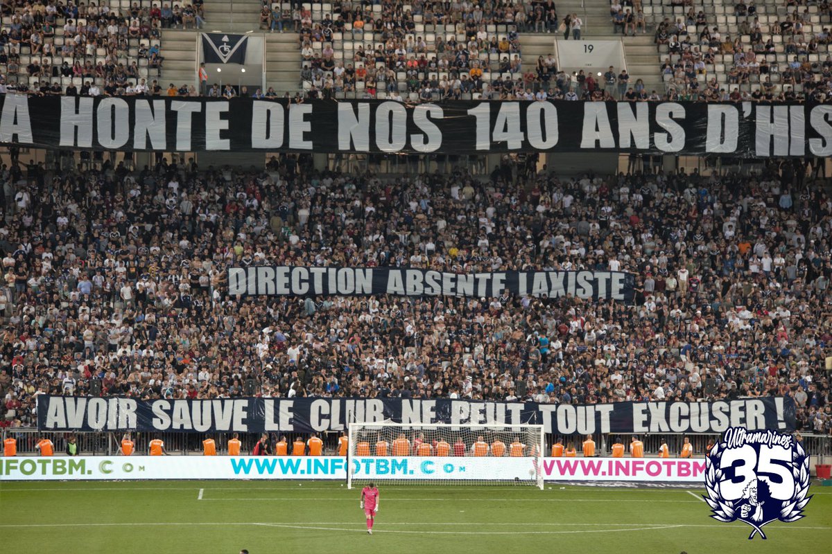 ub87officiel's tweet image. Vous êtes La Honte de nos 140 ans d’histoire.

Virage Sud, la seule fierté du FCGB.

ultramarines1987.fr/photos/saison-…