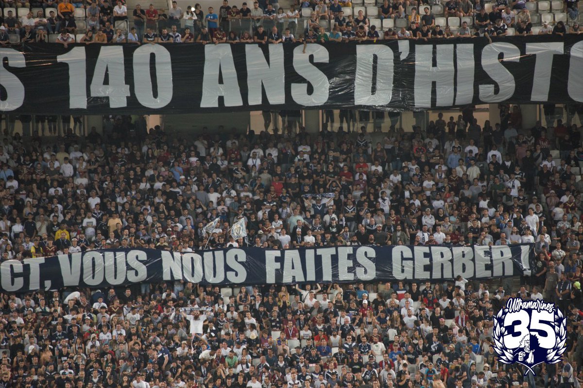 ub87officiel's tweet image. Vous êtes La Honte de nos 140 ans d’histoire.

Virage Sud, la seule fierté du FCGB.

ultramarines1987.fr/photos/saison-…