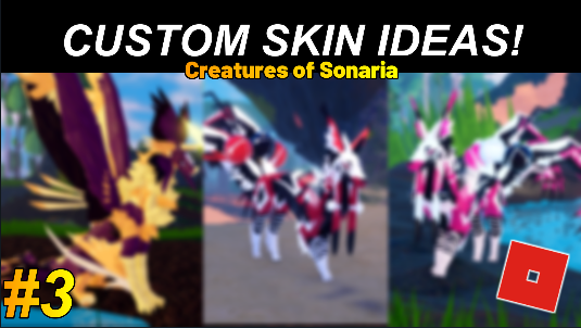 Shiny on X: SKIN IDEAS IN CREATURES OF SONARIA?! Check out my new