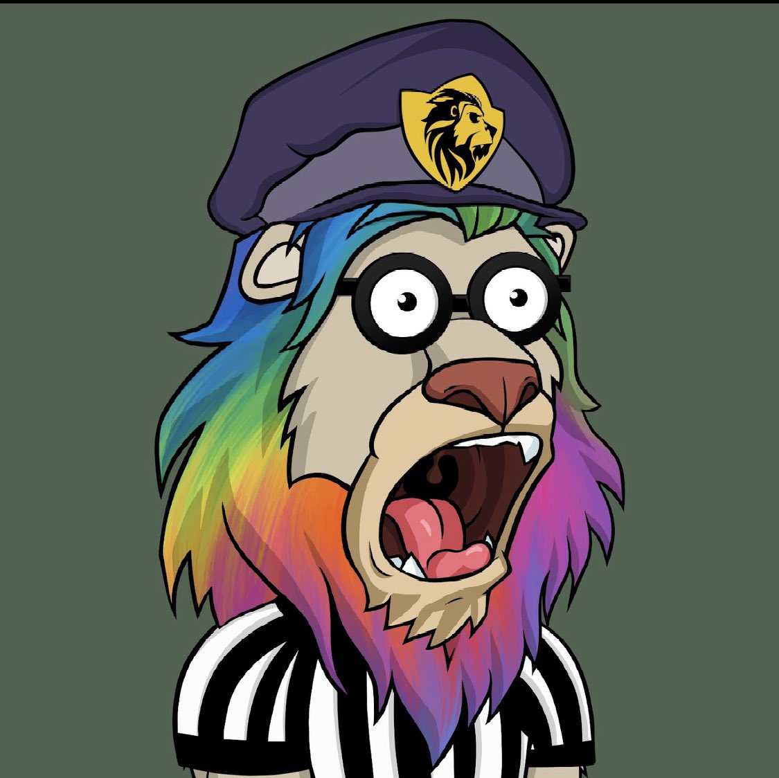 TonyBNFTnewbie's tweet photo. @Seabiz12 @LazyLionsNFT #rainbowmane https://t.co/MuvrAxHYNe