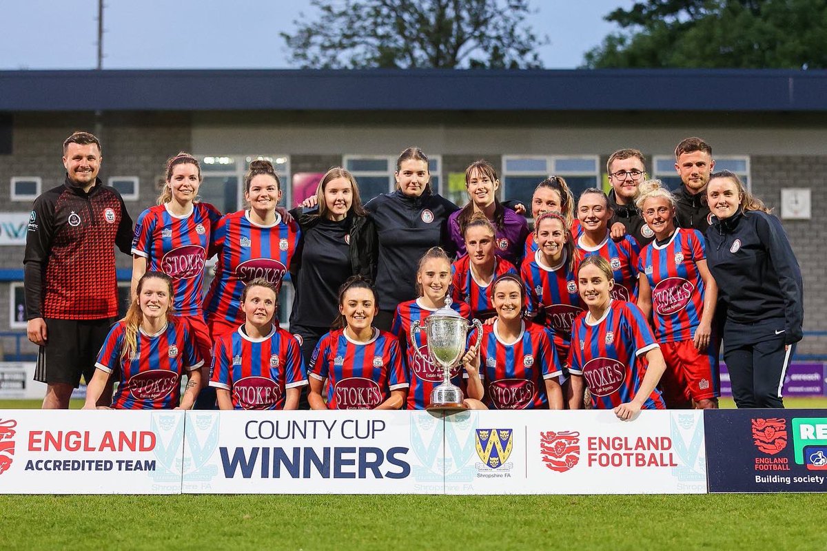WemTownLadies's tweet photo. COUNTY CUP WINNERS 🏆 https://t.co/HRzVoHqSCX