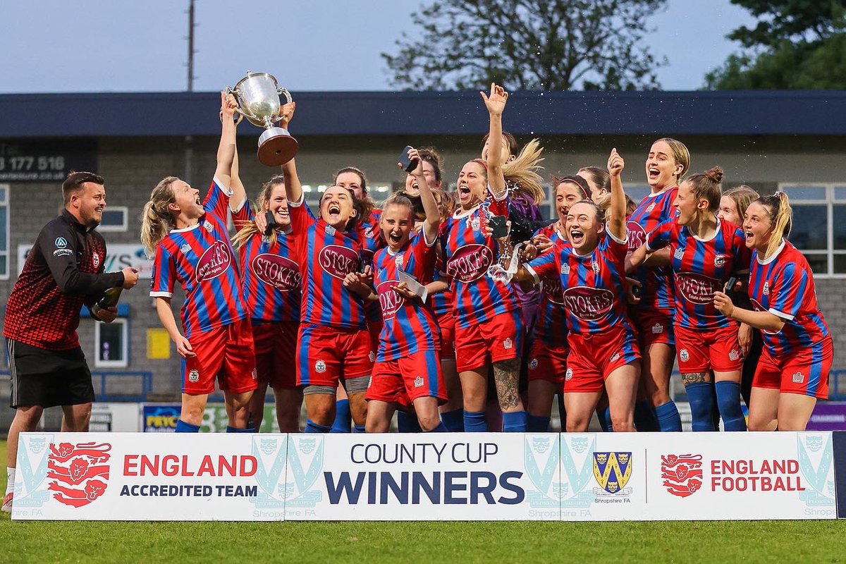 WemTownLadies's tweet photo. COUNTY CUP WINNERS 🏆 https://t.co/HRzVoHqSCX