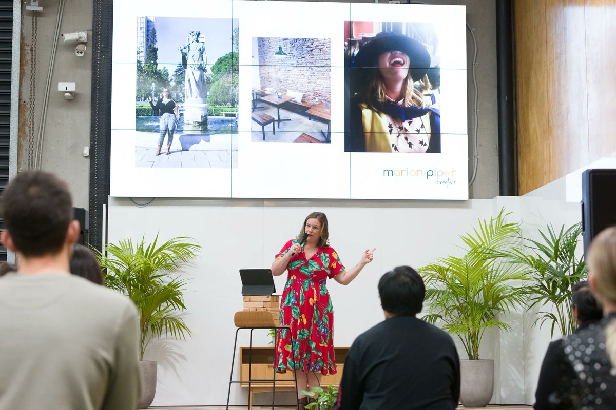 Melbourne_CM's tweet image. Some happy snaps from last months #CMMelb where we had the wonderful @marionpipercreative as our speaker. Thank you to Dan from @shadowboxmusic for stepping in for a last minute filming stop and as always, to @marklobo for the photos.