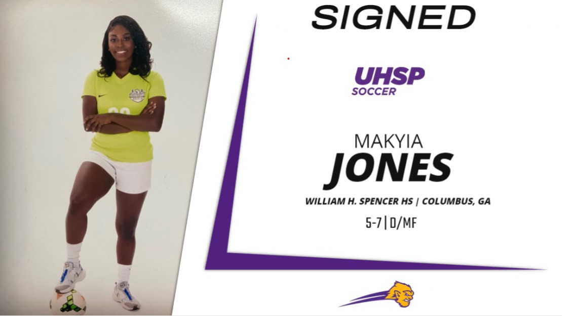 UHSPEutectics's tweet photo. UHSP women's soccer has signed Makyia Jones of Columbus, Ga., for 2022-23!
https://t.co/VdNaHDLk7N
#EutsWSoccer #UHSPAthletics #WelcomeToUHSP @UHSPwsoccer @keen_kyia https://t.co/jROe3YvYaE