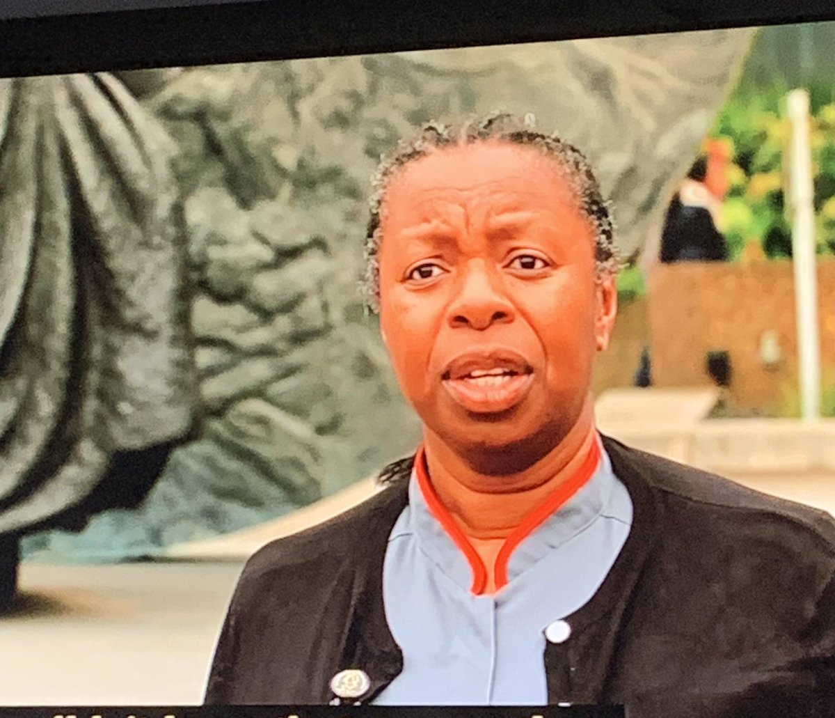 OAdegbile's tweet photo. So proud to see our @felicia_kwaku presenting on @BBCNews today about her faith and @seacolestatue @NNCAUK. Well done https://t.co/UY2Z3nL1gK