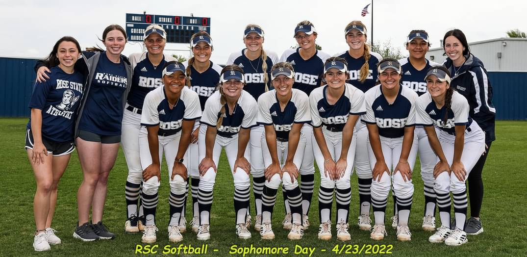 I knew this was a great group &amp; a special team but its so much more! Thank you for being incredible people &amp; representing Rose State College so well. Its been an honor to watch this team. To the sophomores: Once a Raider, Always a Raider! See you at the alumni games.💙💙