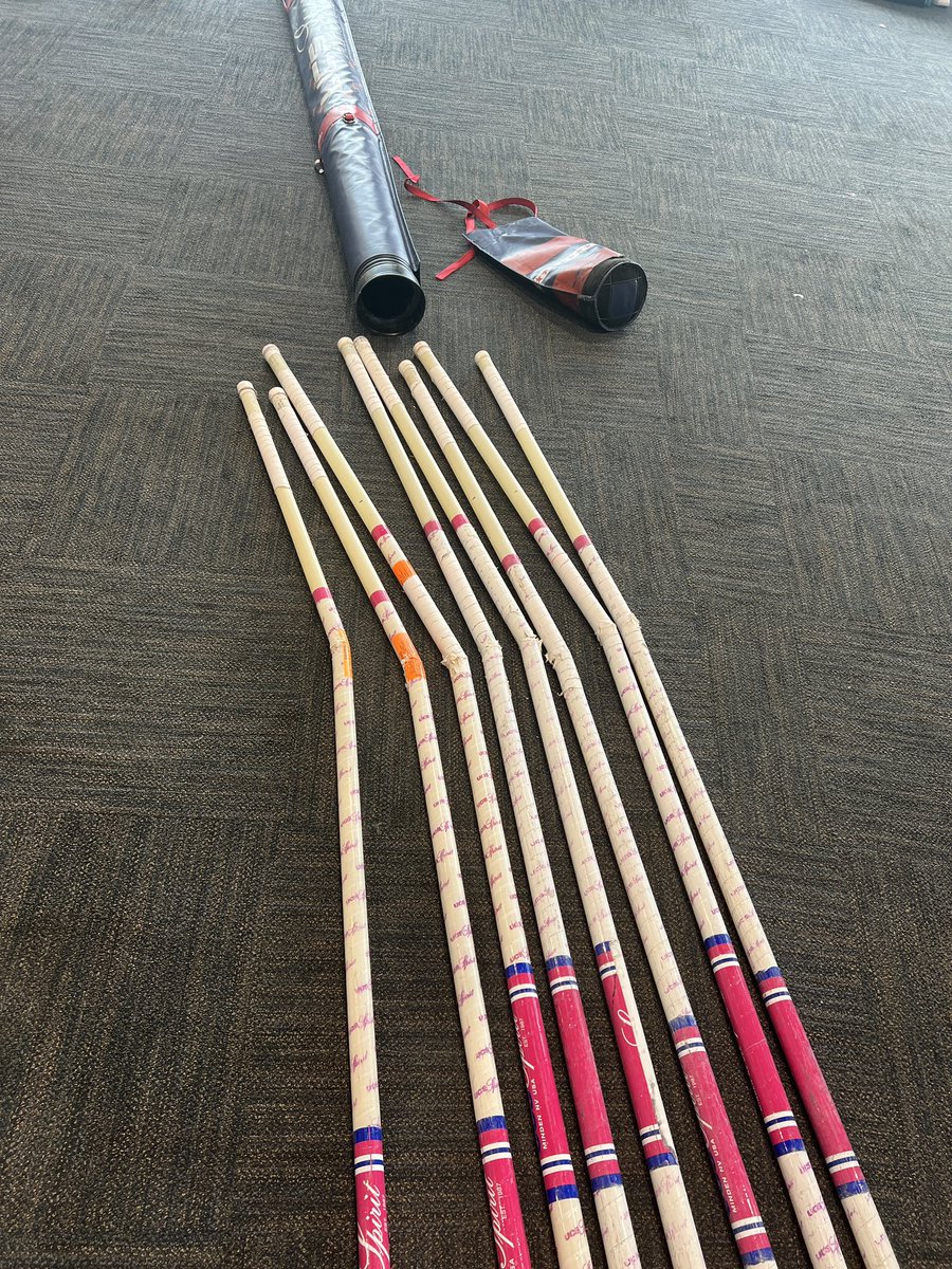 Thankful for any and all airlines that help us travel with poles. But come on @americanair. I used you guys one time and struck out. The baggage service workers were very nice and helpful which I appreciate but damn. I never know how it’s done🤷‍♂️.