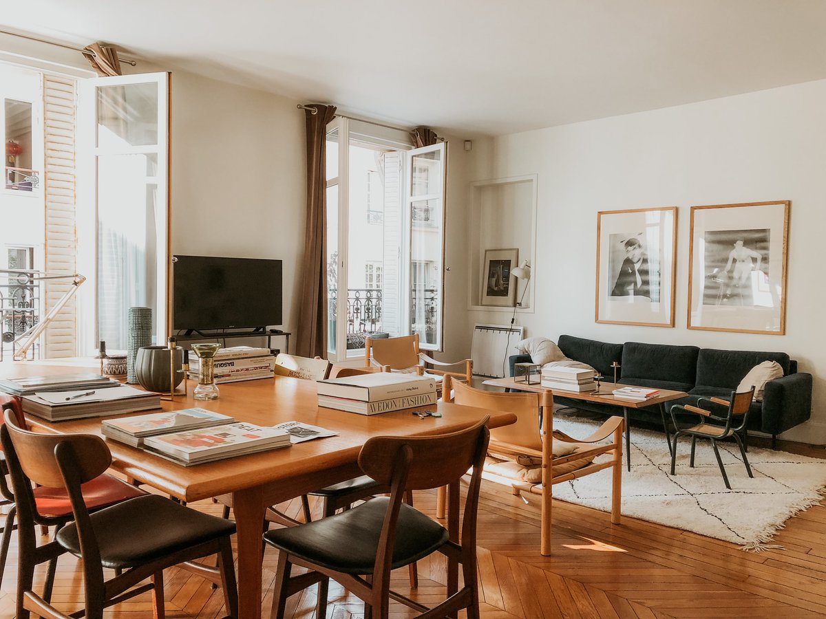 tan_sco's tweet photo. Our place in Paris. It was perfect for wine, cigarettes, and reading. I only did a little reading. https://t.co/asM0pcoNvM